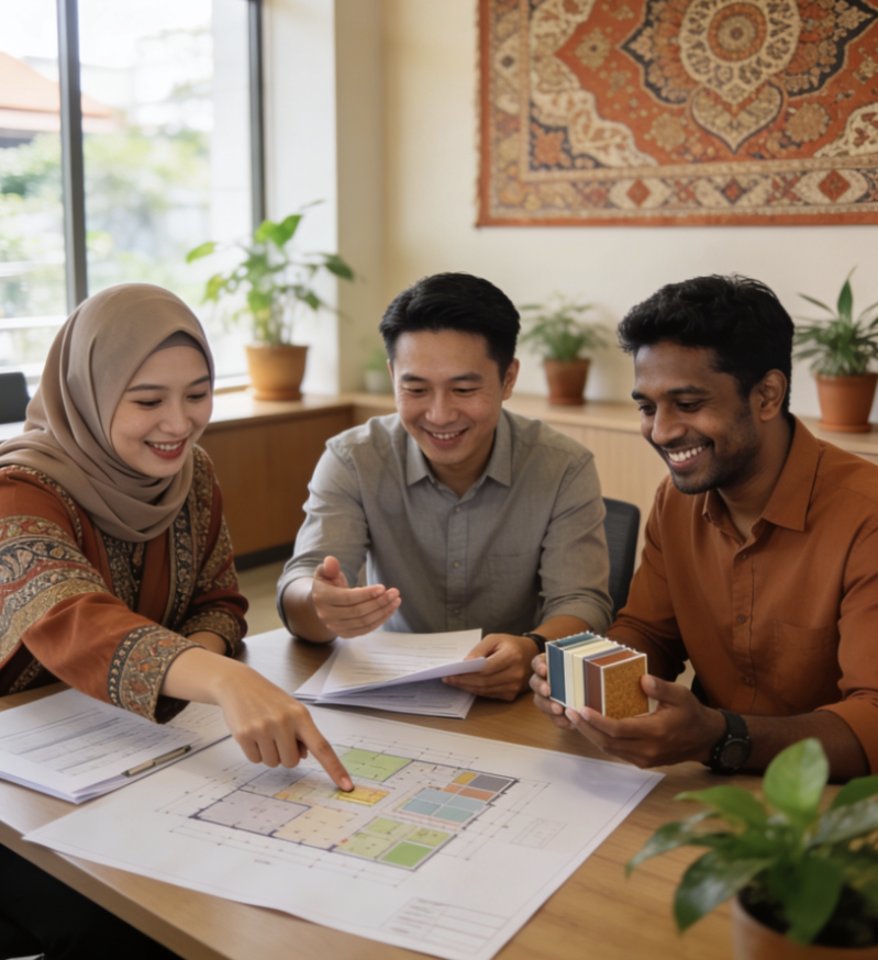 Building trust through referrals and repeat clients